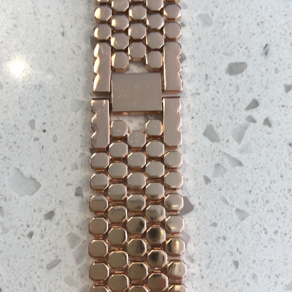 New Rose Gold Stainless Steel Apple Watch Band